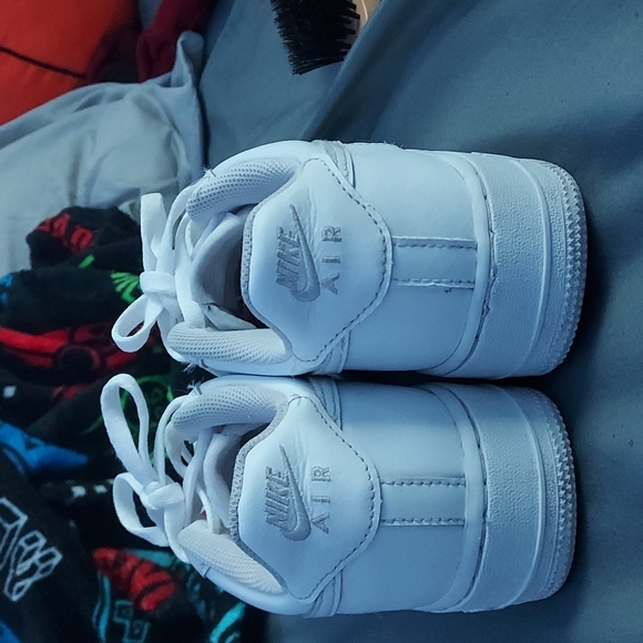 USED, Air Force 1s Youth Boys Size 6.5 - Picture 4 of 6